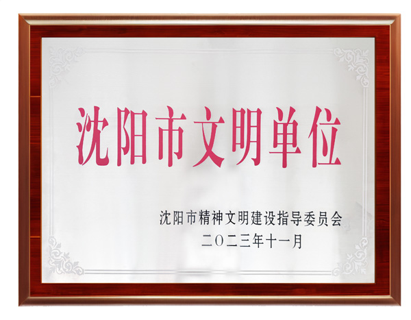沈阳市文明单位--沈阳城投集团